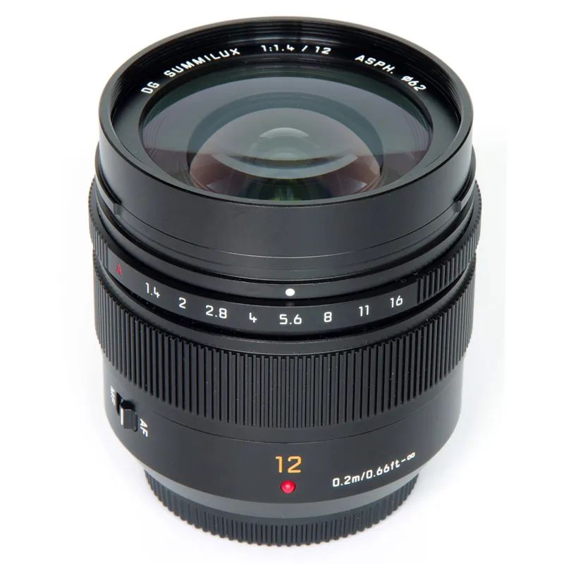 Panasonic Leica DG Summilux 12mm F1.4 Aspherical Lens