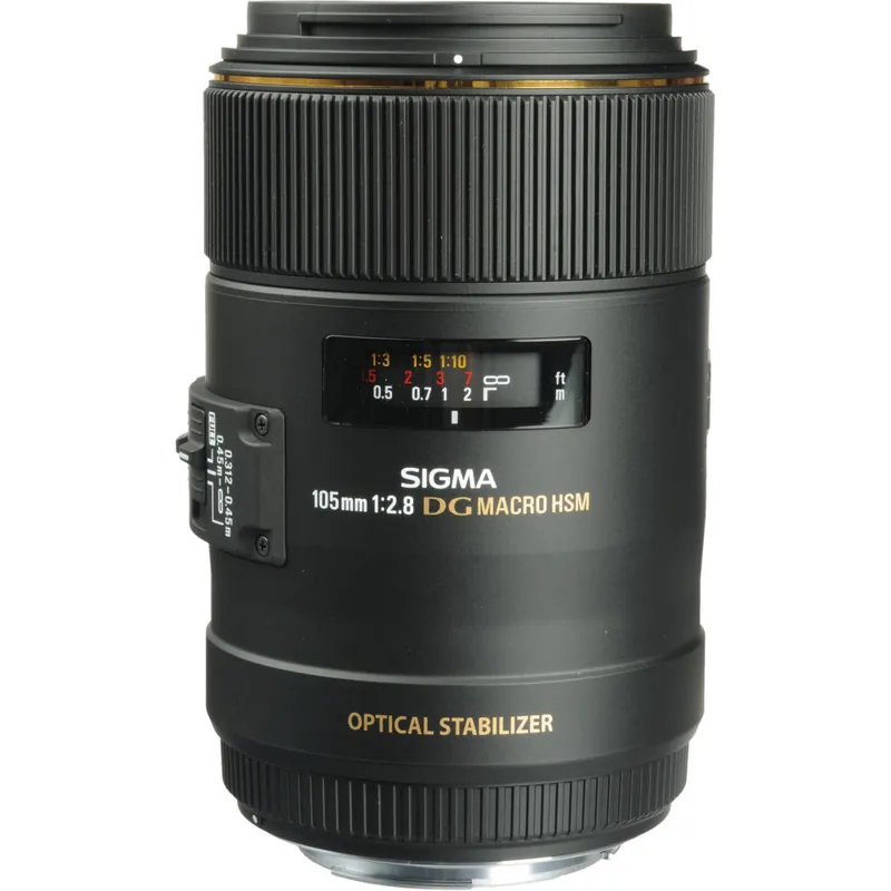 Sigma 105mm Macro F2.8 EX DG OS HSM Lens for Canon EF