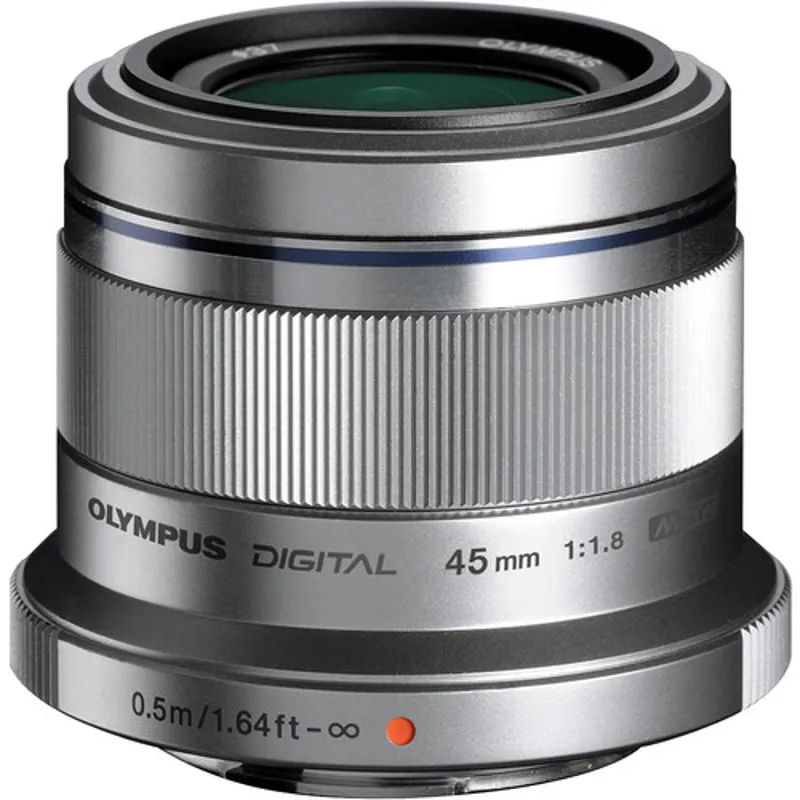 Olympus M.Zuiko Digital ED 45mm F1.8 Lens in Silver - CASHBACK!-2