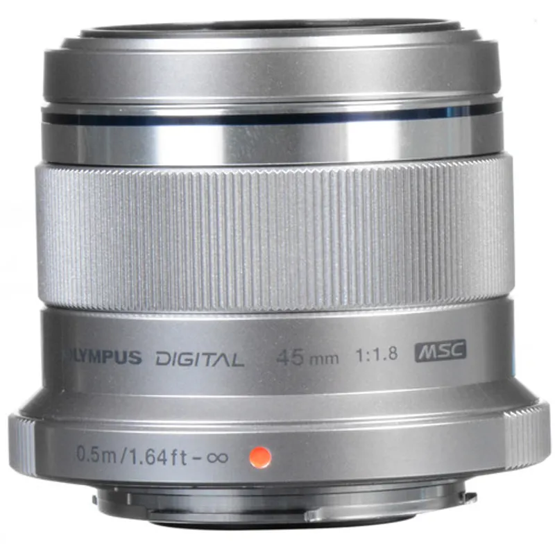 Olympus M.Zuiko Digital ED 45mm F1.8 Lens in Silver - CASHBACK!-3