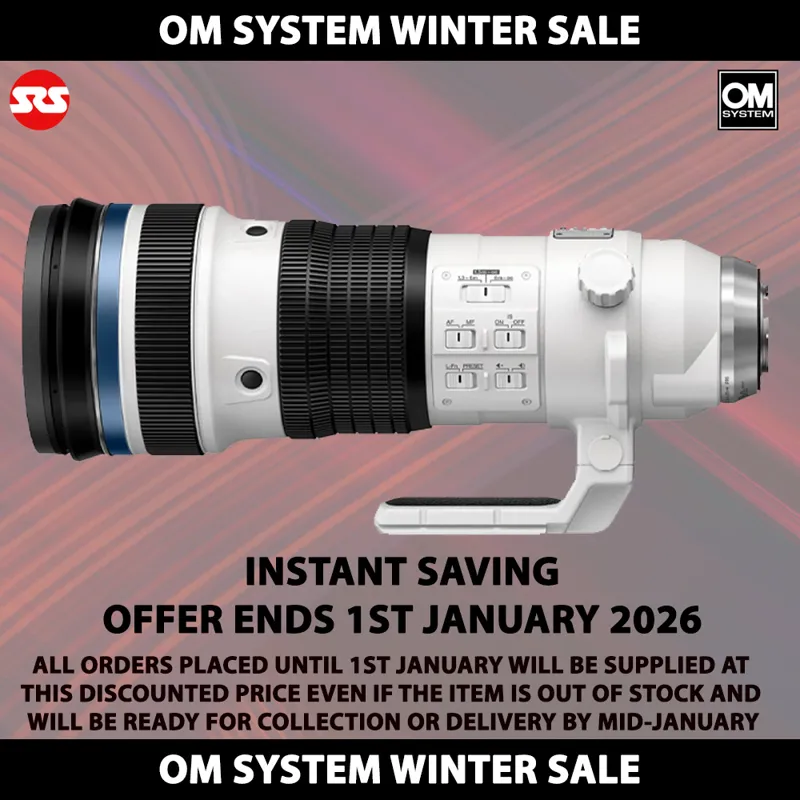 OM System M.Zuiko Digital ED 150-400mm f4.5 TC1.25x IS PRO Lens 