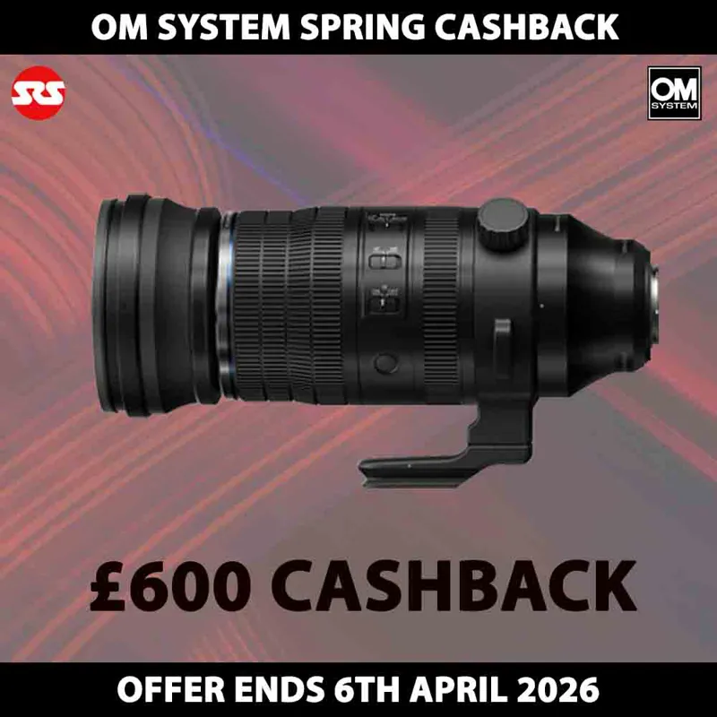 OM System M.Zuiko Digital ED 150-600mm f5.0-6.3 IS Lens - CASHBACK!