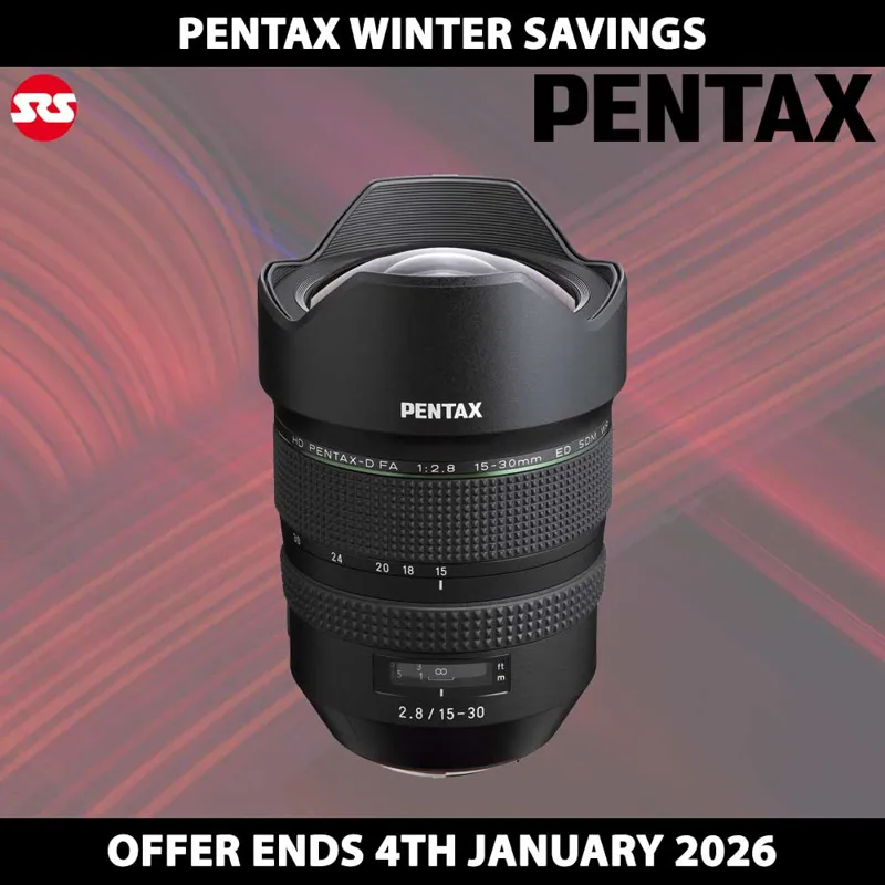 Pentax HD PENTAX-D FA 15-30mm F2.8 ED SDM WR Lens - WINTER INSTANT SAVING!