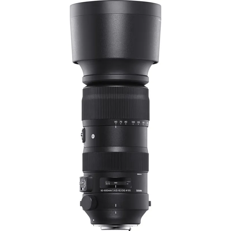 Sigma 60-600mm f4.5-6.3 DG OS HSM Sports Lens for Canon EF-3