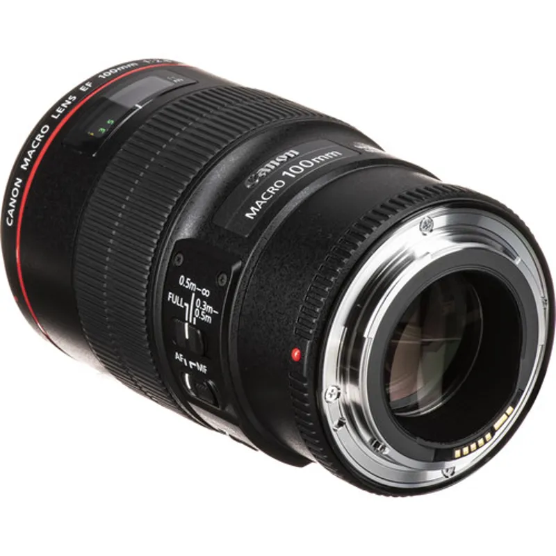 Canon EF 100mm F2.8L Macro IS USM Lens -1