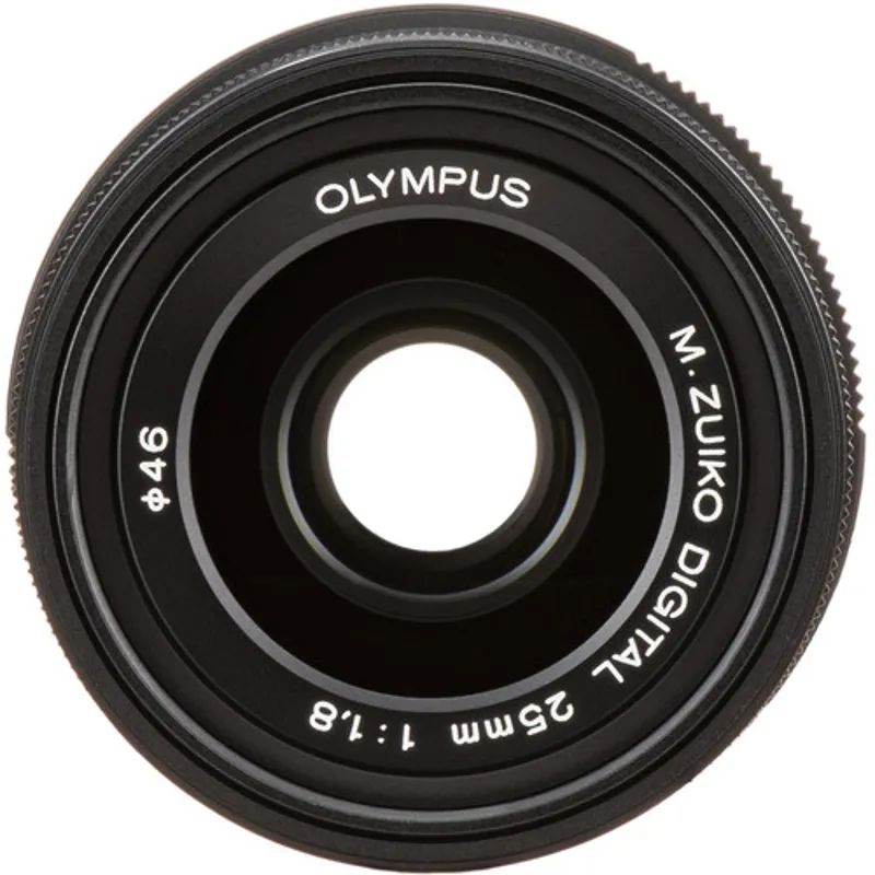 Olympus M.Zuiko Digital 25mm F1.8 Lens - Black-2