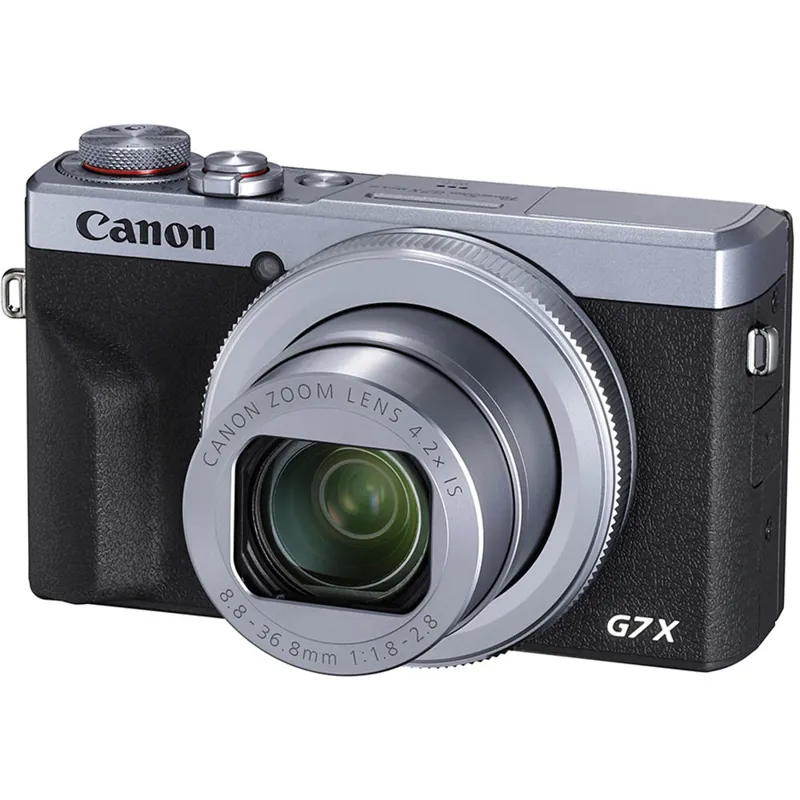 Canon PowerShot G7 X Mark III Digital Camera in Silver 