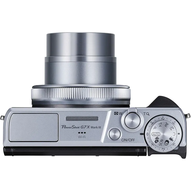 Canon PowerShot G7 X Mark III Digital Camera in Silver -3