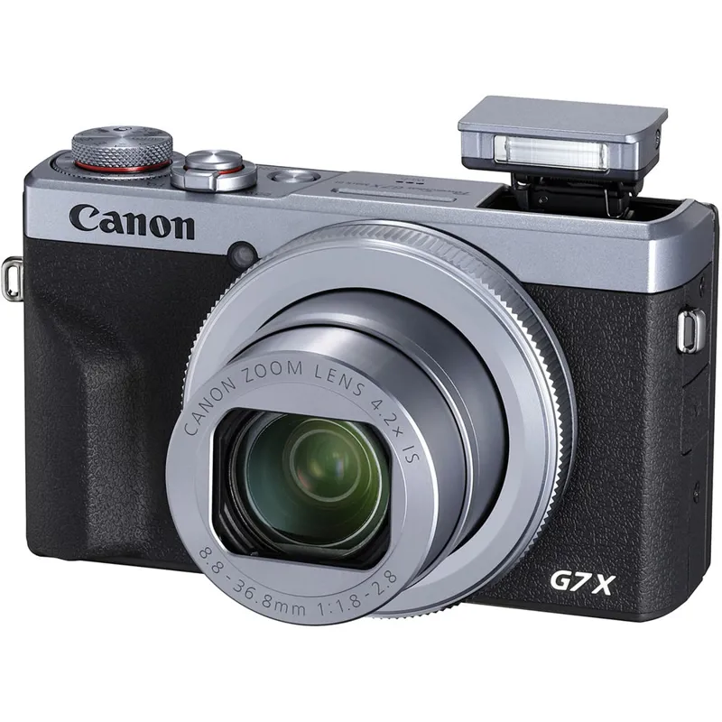 Canon PowerShot G7 X Mark III Digital Camera in Silver -5