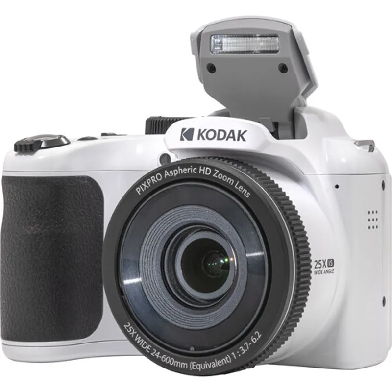 Ex-Display Kodak Pixpro AZ255 Digital Camera in White + 32GB SD Card-1