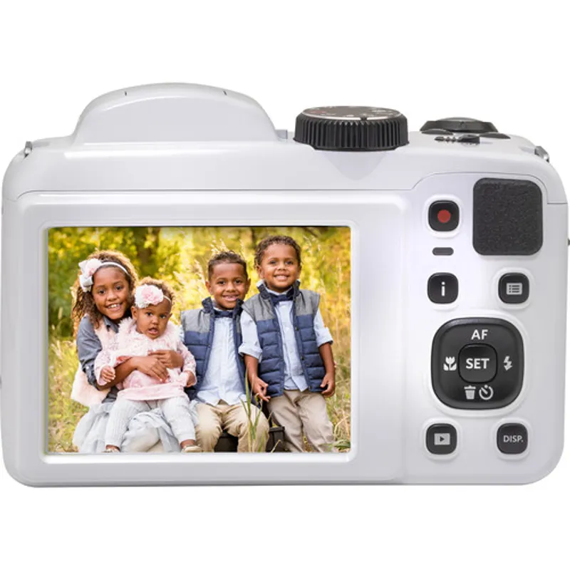Ex-Display Kodak Pixpro AZ255 Digital Camera in White + 32GB SD Card-5