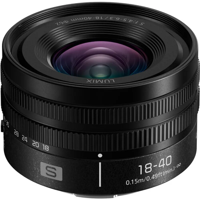 Panasonic Lumix S 18-40mm F4.5-6.3 Lens