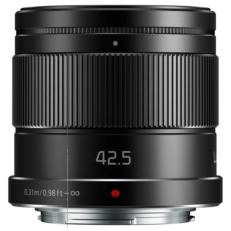 パナソニック LUMIX G 42.5mm F1.7 ASPH. POWER O.I.S. [H-HS043-K] ブラック Panasonic Lumix 42.5mm f⁄1.7 - MFT