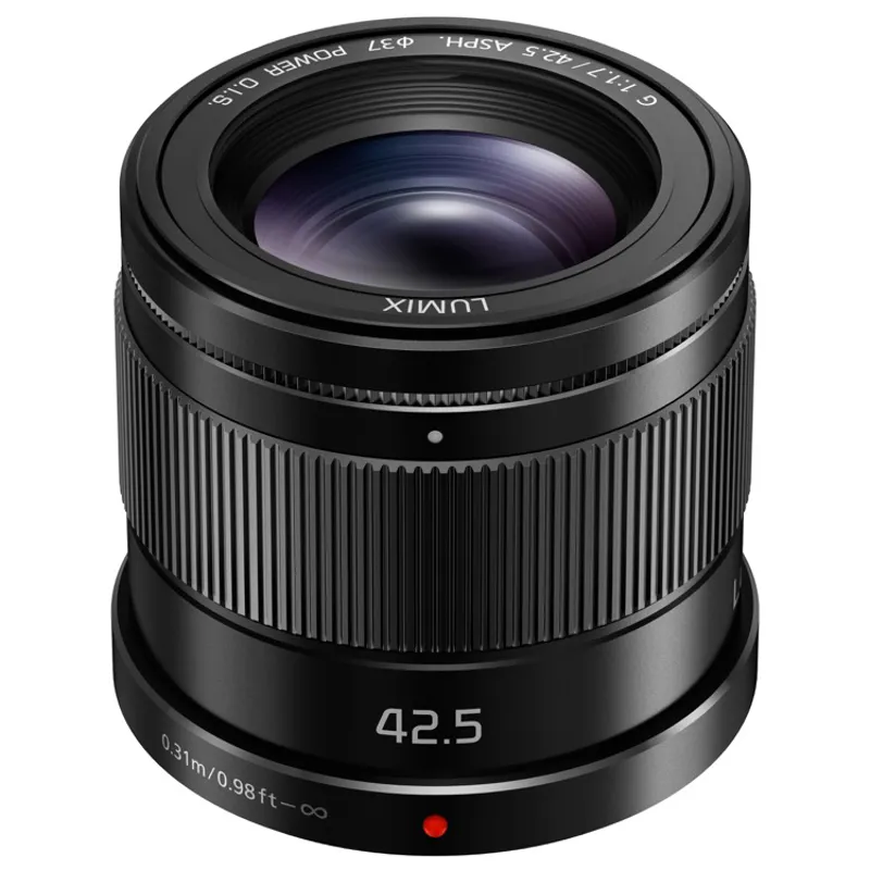 Panasonic Lumix G 42.5mm F1.7 ASPH. POWER O.I.S. Lens - Black-1