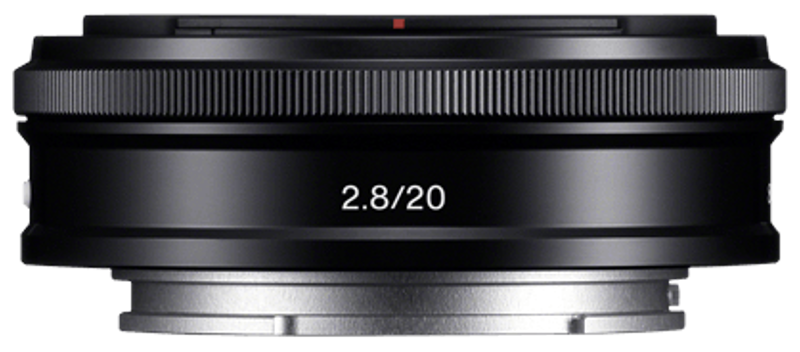 Sony E 20mm f2.8 Pancake Lens  - Black-1