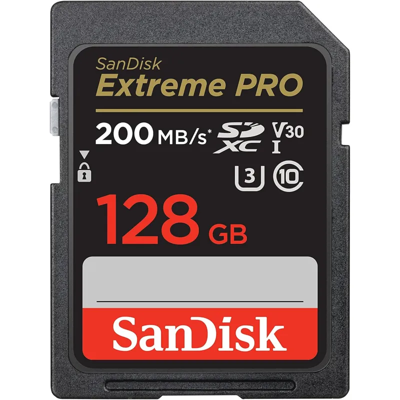 SanDisk 128GB Extreme Pro SDXC Class 10 UHS-I Card