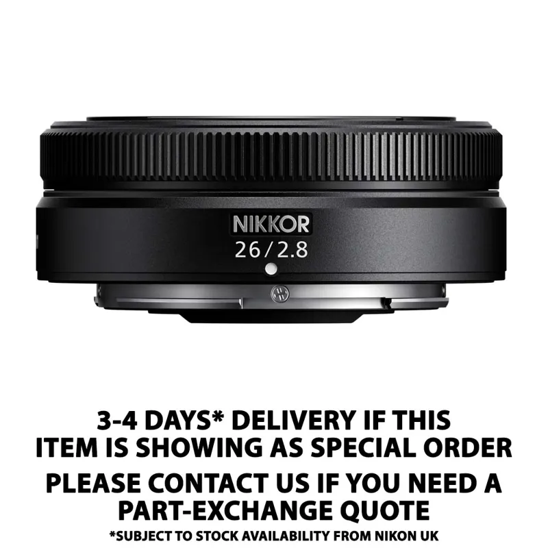 Nikon Nikkor Z 26mm f2.8 