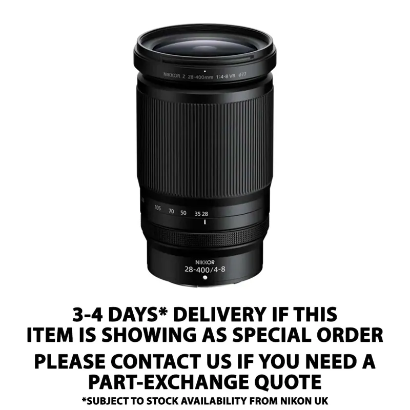 Nikon Nikkor Z 28-400mm f4-8 VR Lens 