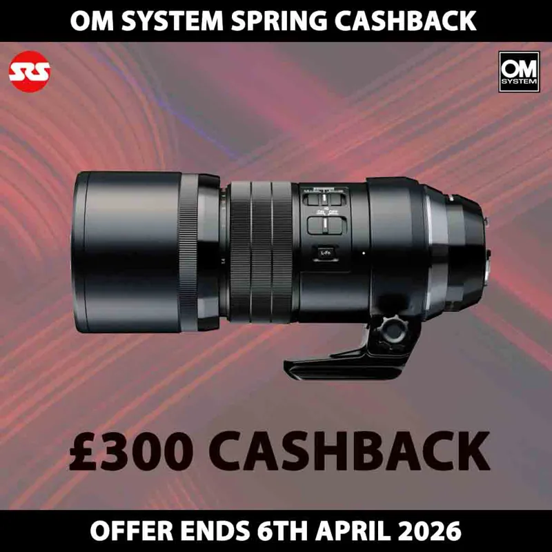 Olympus M.Zuiko Digital ED 300mm F4.0 IS PRO Lens - CASHBACK!