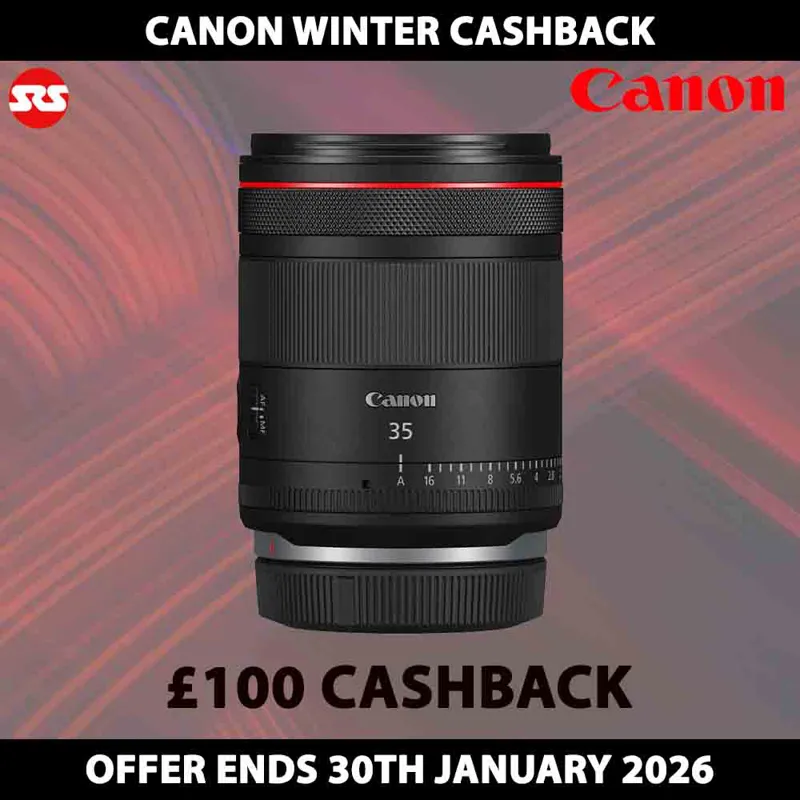 Canon RF 35mm F1.4 L VCM Lens - CASHBACK!