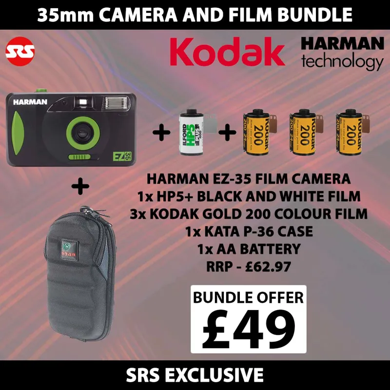 Harman EZ-35 Camera Film and Case Bundle Offer