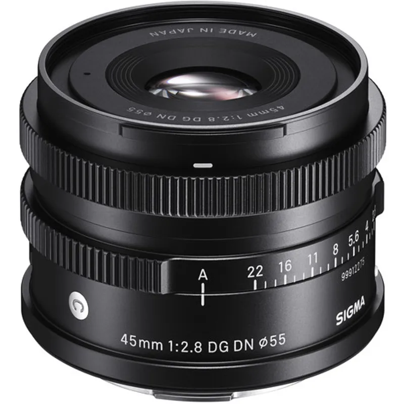 Sigma 45mm f2.8 DG DN Contemporary Lens for Sony FE-1