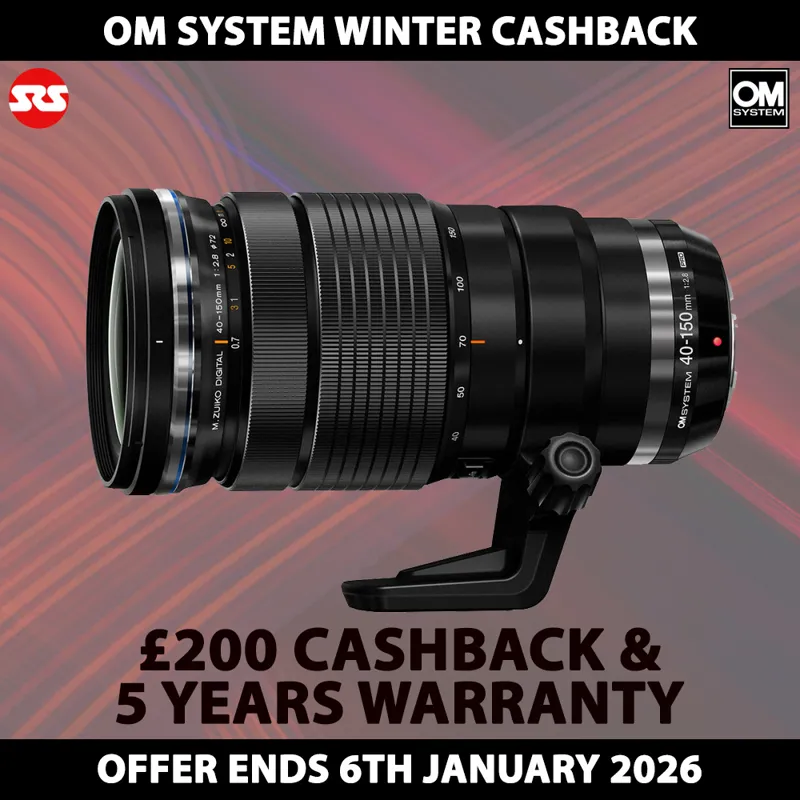 OM System M.Zuiko Digital ED 40-150mm F2.8 Pro Lens - CASHBACK AND FIVE YEARS WARRANTY!