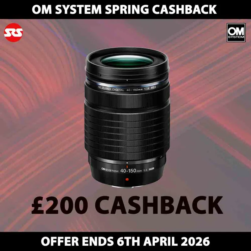 OM System M.Zuiko 40-150mm F4 Pro Lens - CASHBACK!