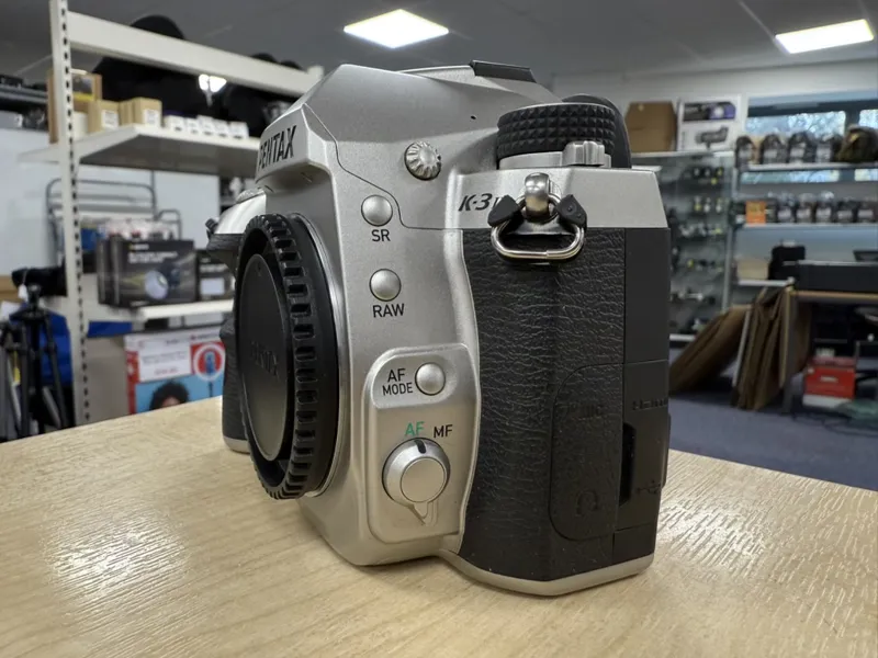 Ex-Display Pentax K-3 Mark III Silver Body -1