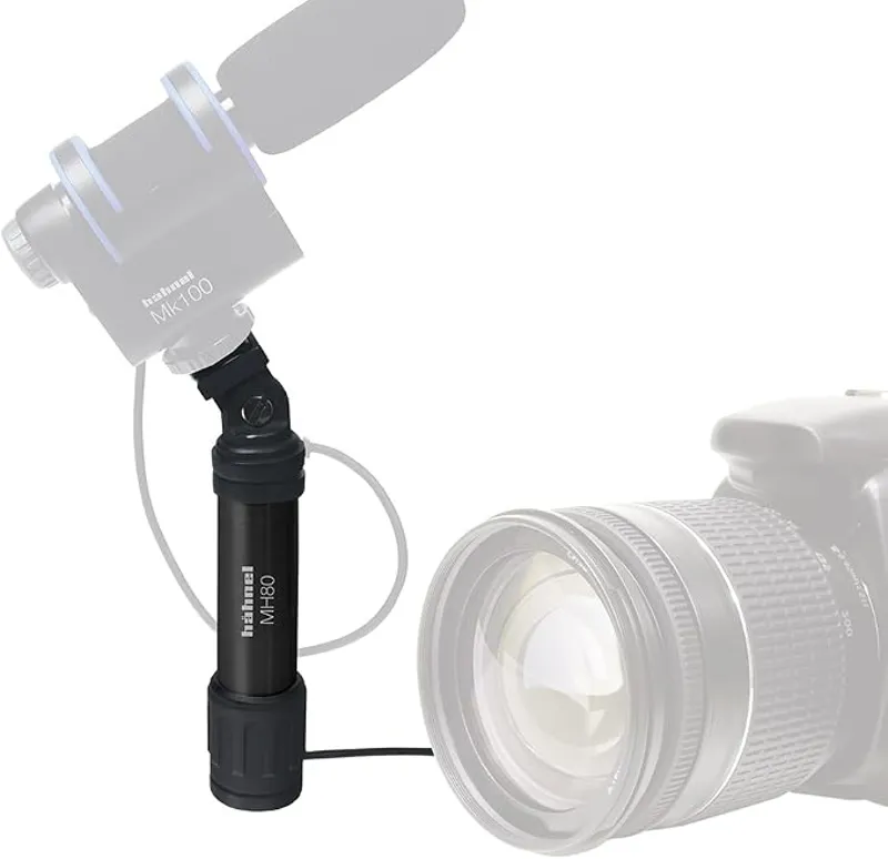 Hahnel MH80 8m Meter Extension Cable and Microphone Holder-1