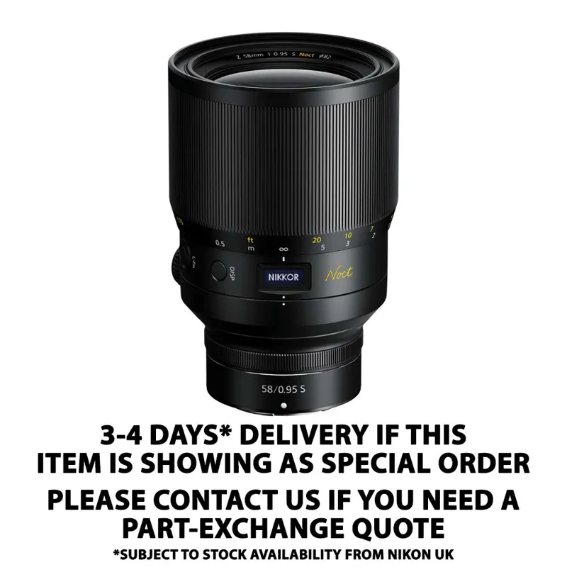 Nikon Nikkor Z 58mm f/0.95 S Noct Lens