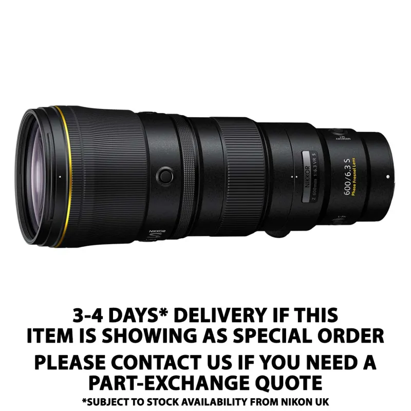 Nikon Nikkor Z 600mm f6.3 VR S 