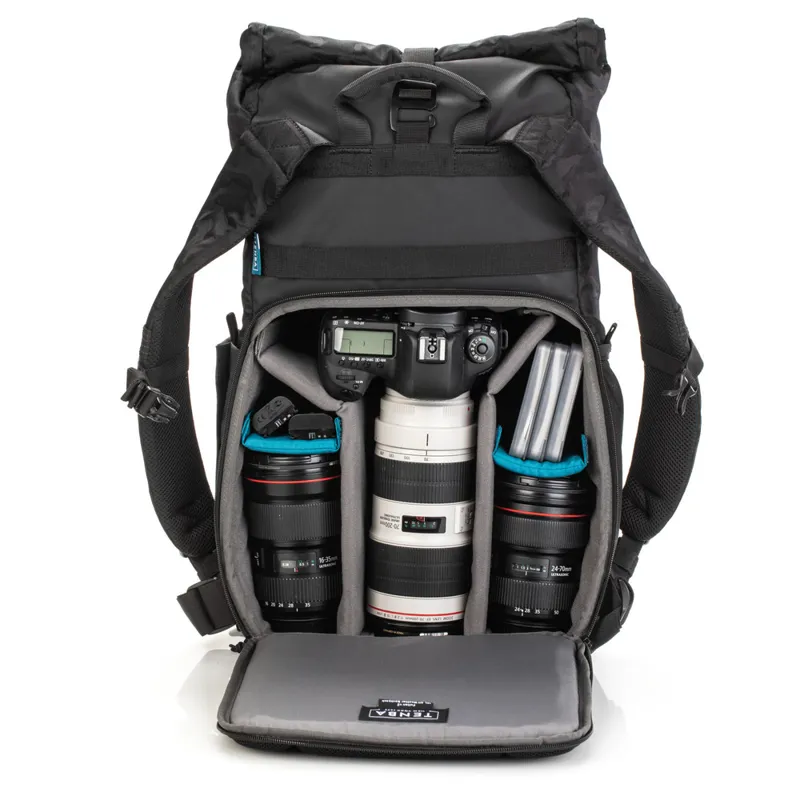Tenba Fulton V2 16l Backpack in Black/Black Camo 637-738-3