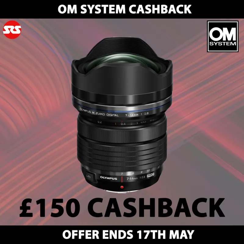 Olympus M.Zuiko Digital ED 7-14mm 1:2.8 Pro Lens - CASHBACK!