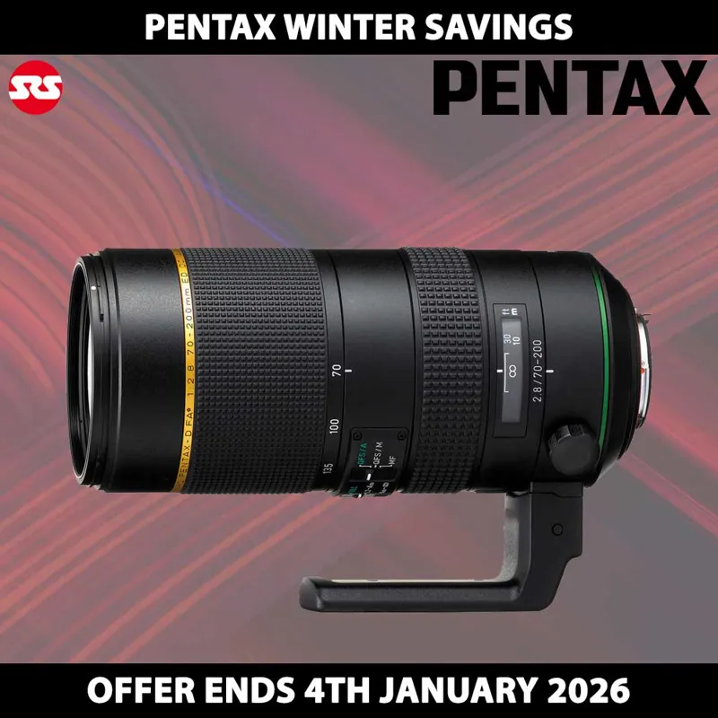 Pentax HD PENTAX-D FA 70-200mm F2.8 ED DC AW Lens - WINTER INSTANT SAVING!