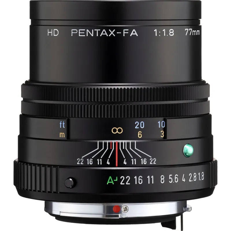 Pentax HD FA 77mm F1.8 Limited Lens in Black-2