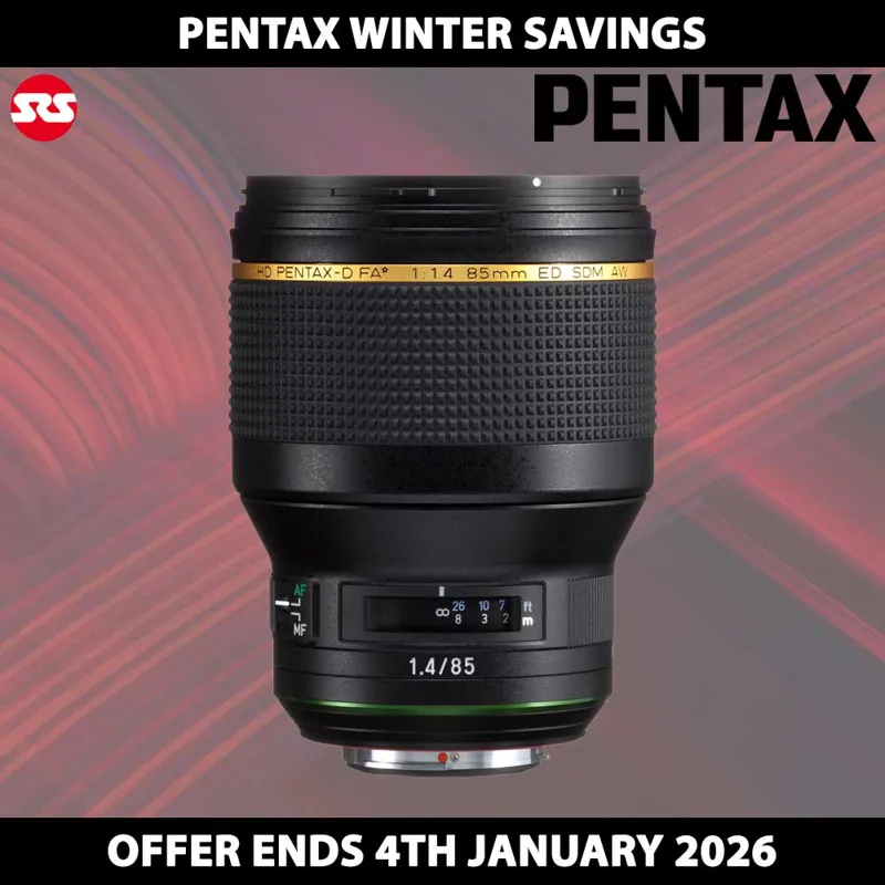 Pentax HD Pentax-D FA 85mm F1.4 Lens - WINTER INSTANT SAVING!
