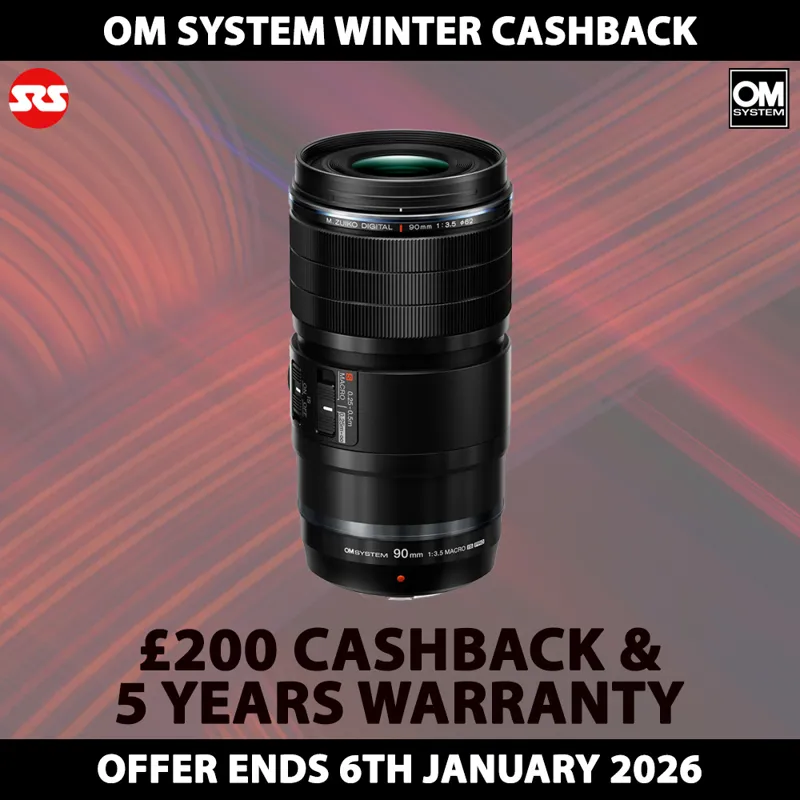 OM System M.Zuiko Digital ED 90mm F3.5 Macro IS PRO Lens - CASHBACK AND FIVE YEARS WARRANTY!-1