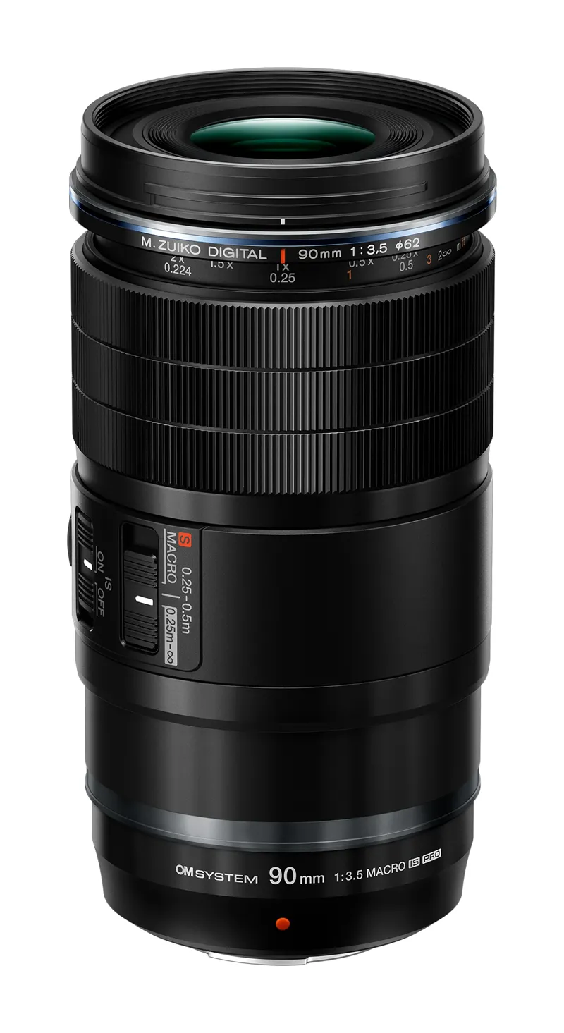 OM System M.Zuiko Digital ED 90mm F3.5 Macro IS PRO Lens - CASHBACK AND FIVE YEARS WARRANTY!-3