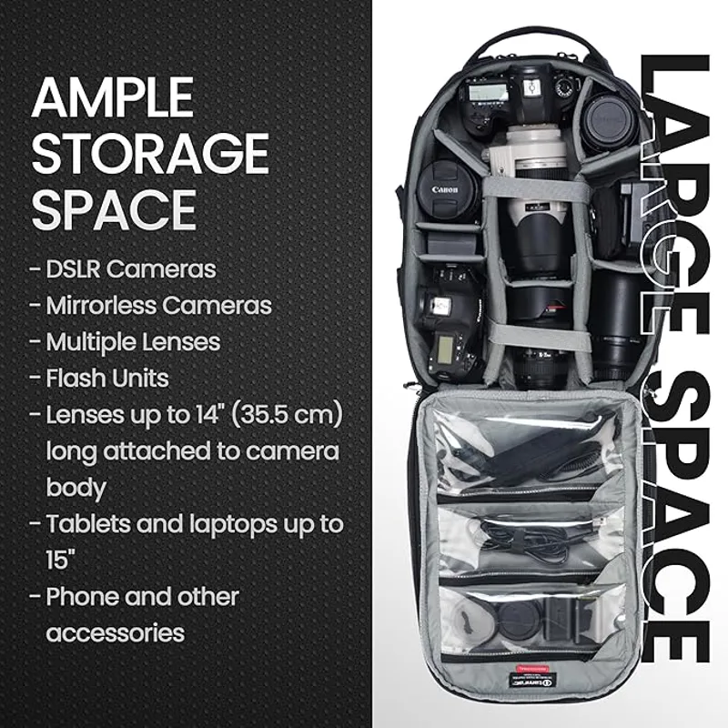 Tamrac Anvil 17 Backpack for DSLR Camera-4