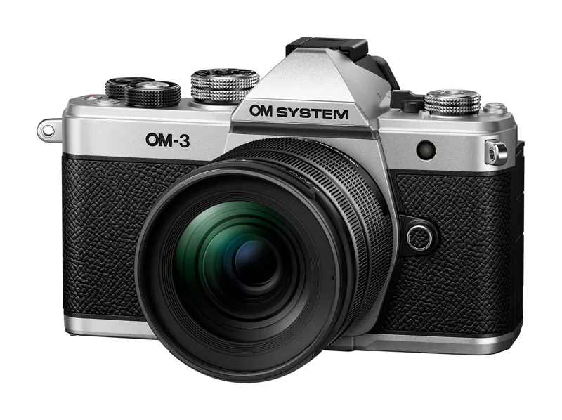 OM System OM-3 Body in Silver with M.Zuiko 12-45mm F4 Pro Lens - CASHBACK SPARE BATTERY AND 5 YEARS WARRANTY!-2