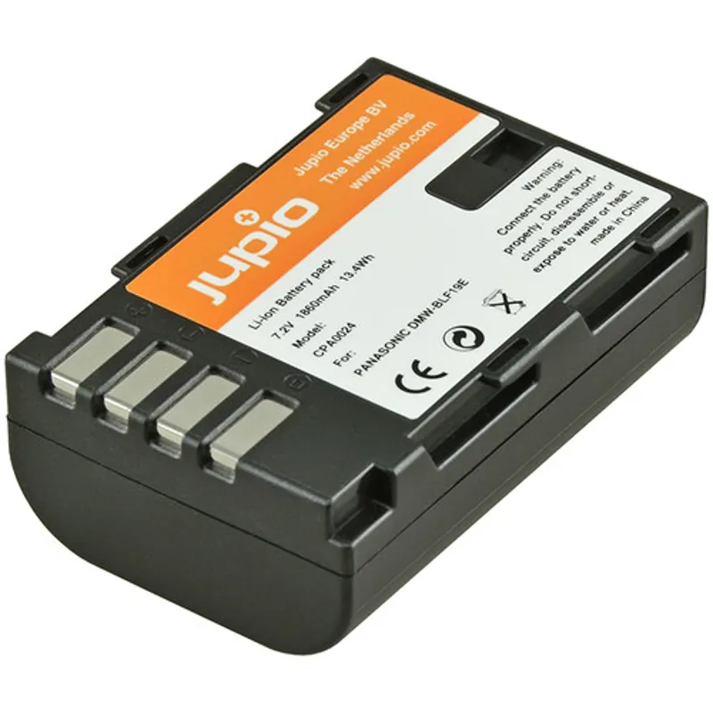 Jupio Panasonic DMW-BLF19E Batteries x2 with Dual Charger-1
