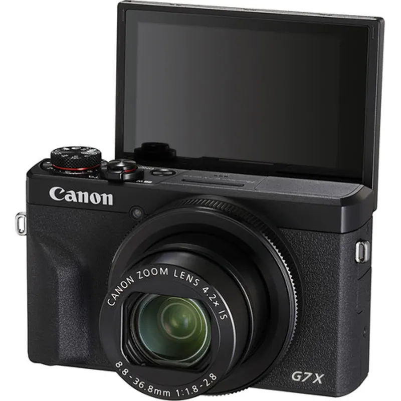 Canon PowerShot G7 X Mark III Digital Camera Vlogging Kit in Black-4