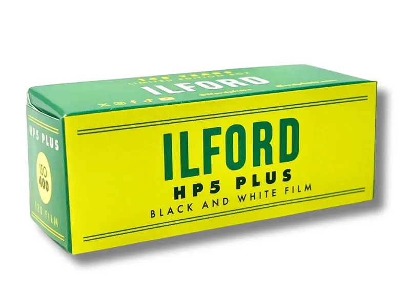 Ilford HP5 Plus 120 Roll Black and White Film 145 Years Limited