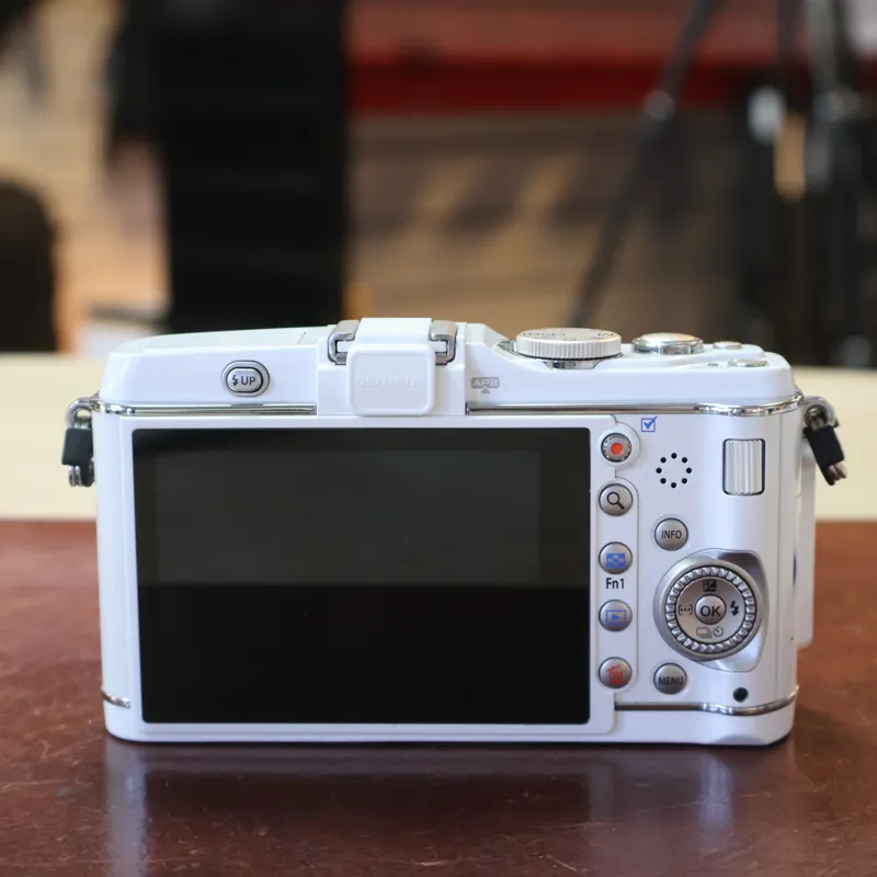 Used Olympus PEN E-P3 Body - White - 1237 Actuations - 12 Month Warranty-2