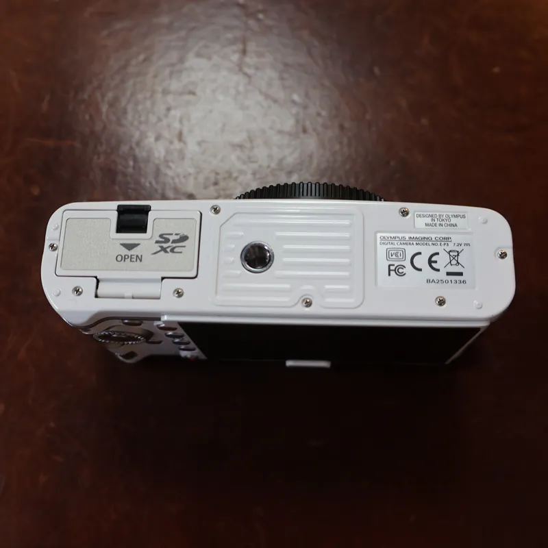 Used Olympus PEN E-P3 Body - White - 1237 Actuations - 12 Month Warranty-4