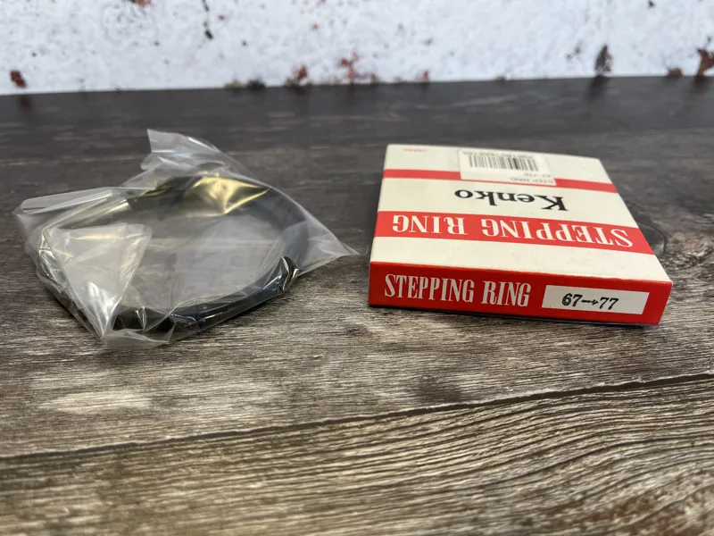 Kenko Stepping Ring 77mm filter to 67mm thread