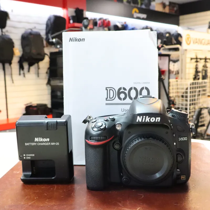 Used Nikon D600 Body - 9310 Actuations - 12 Months Warranty
