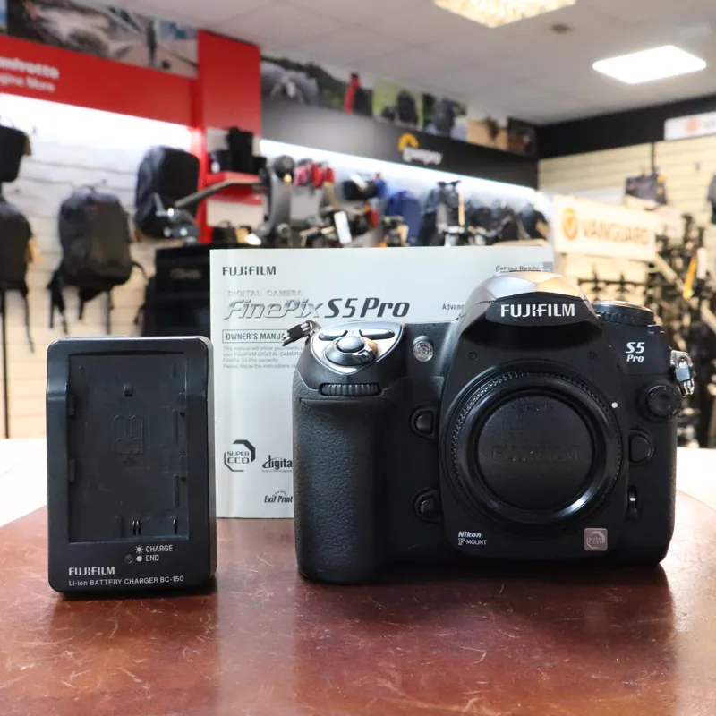 Used Fujifilm S5 Pro Body - 5300 Actuations - 12 Months Warranty