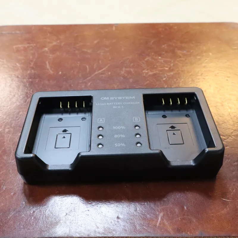 Used OM System BCX-1 Dual Battery Charger - 12 Months Warranty-1